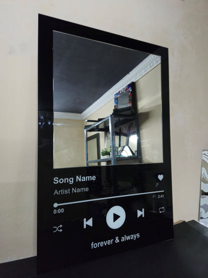 Spotify-Style Music Mirror.
