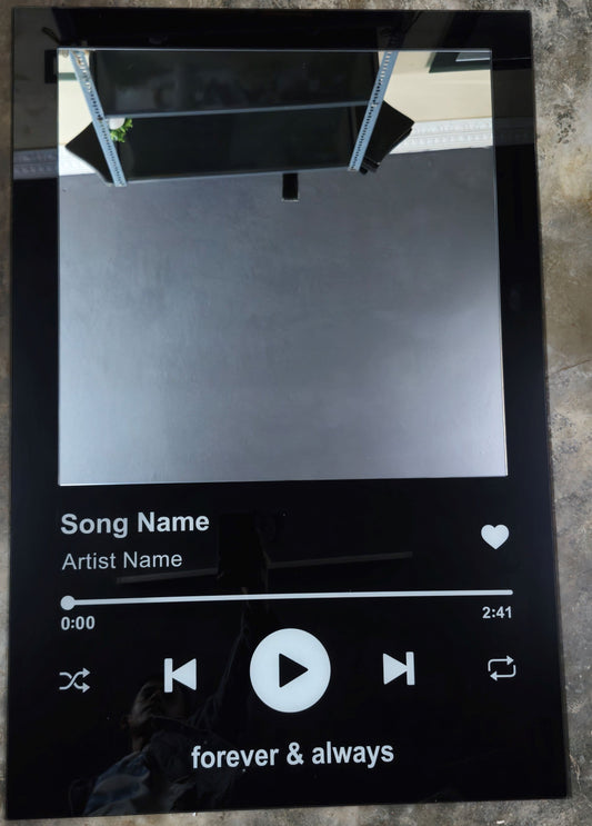 Spotify-Style Music Mirror.