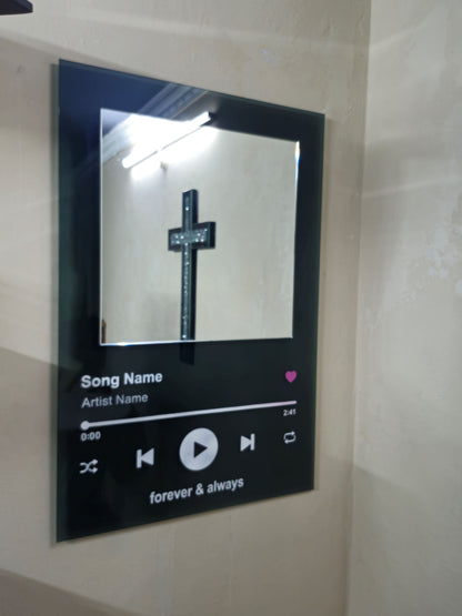 Spotify-Style Music Mirror.