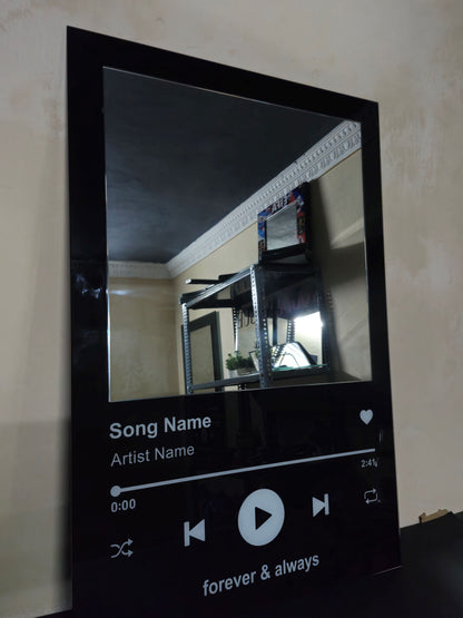 Spotify-Style Music Mirror.