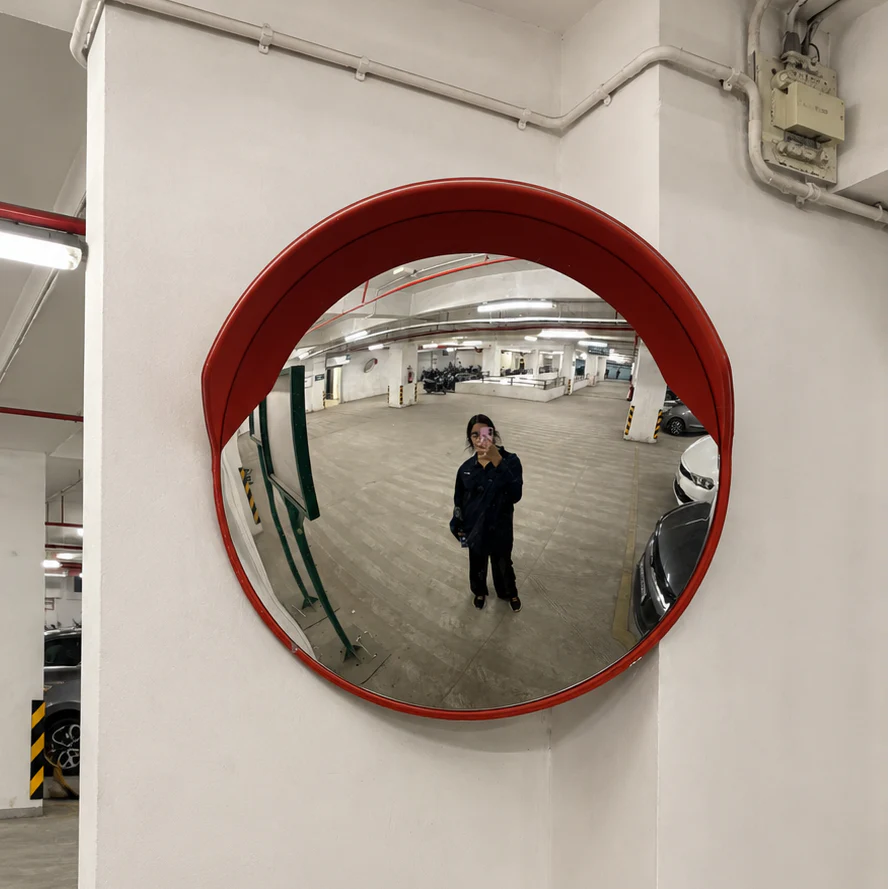 Aesthetic Traffic Mirror