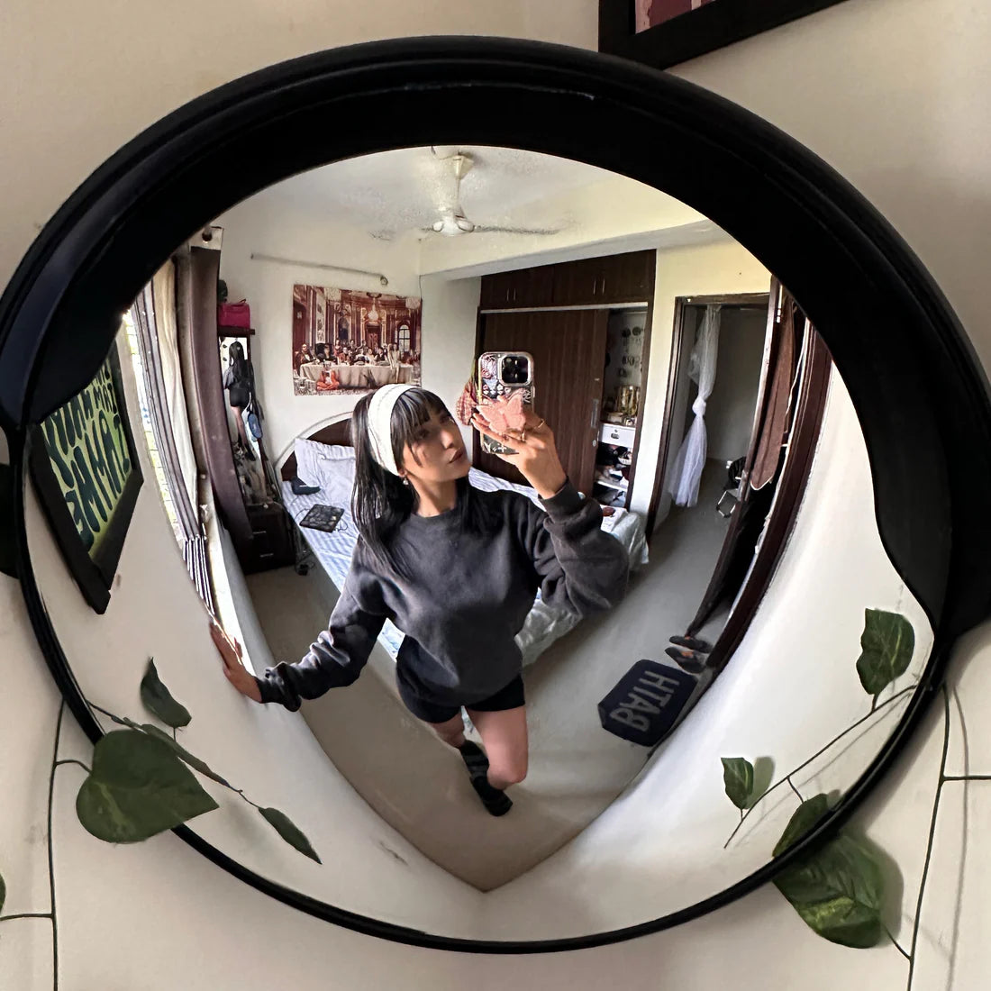Aesthetic Traffic Mirror